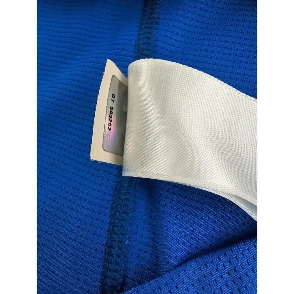 The North Face Shirt Mens Medium Blue Short Sleeve Logo Crew Neck Vapor Wick